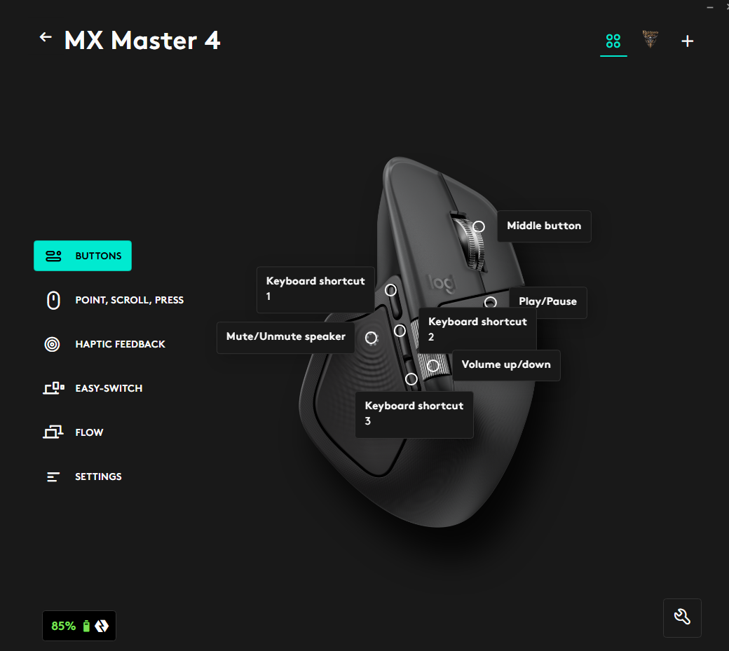 MX Master 4 software setup