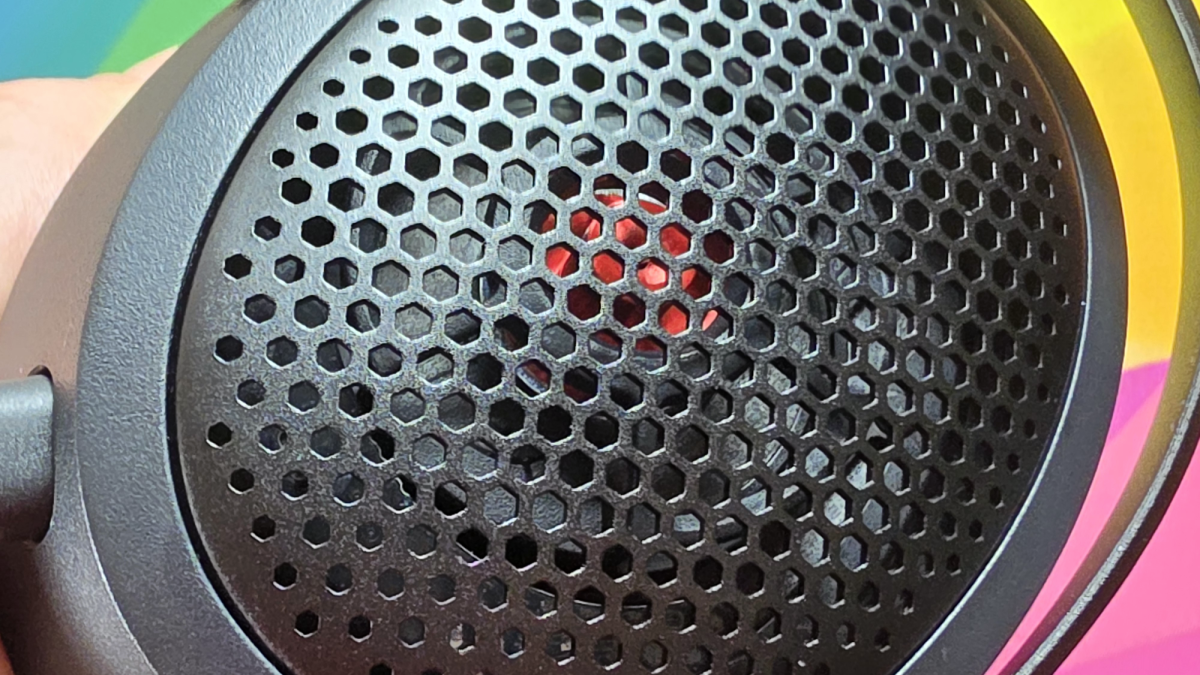 HyperX Cloud Alpha Air open back closeup