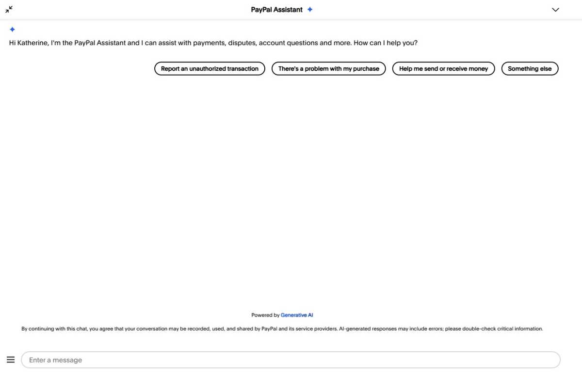 PayPal resolution center