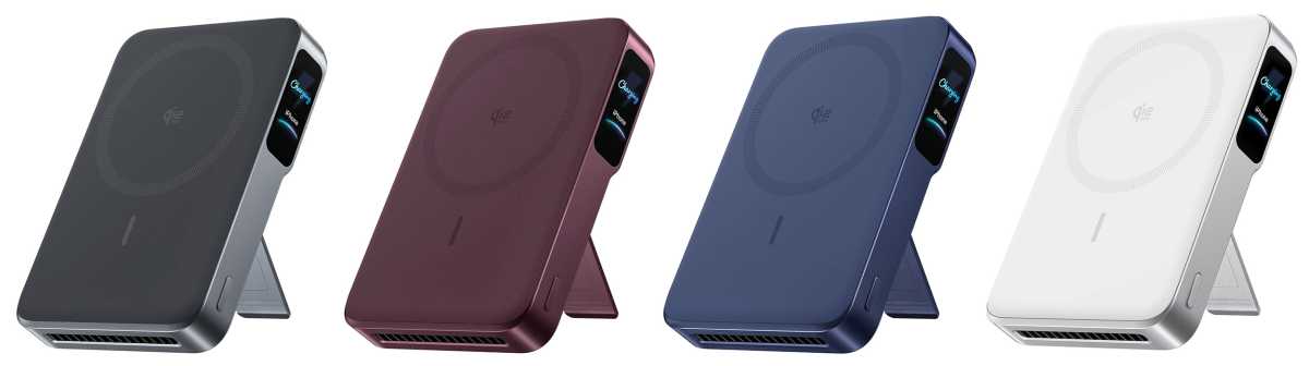 Anker MagGo 2 Pro Magnetic Power Bank colors