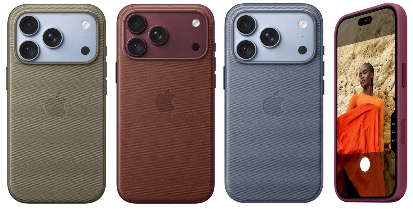 Apple iPhone 18 Pro TechWoven Case – Apple's leather alternative