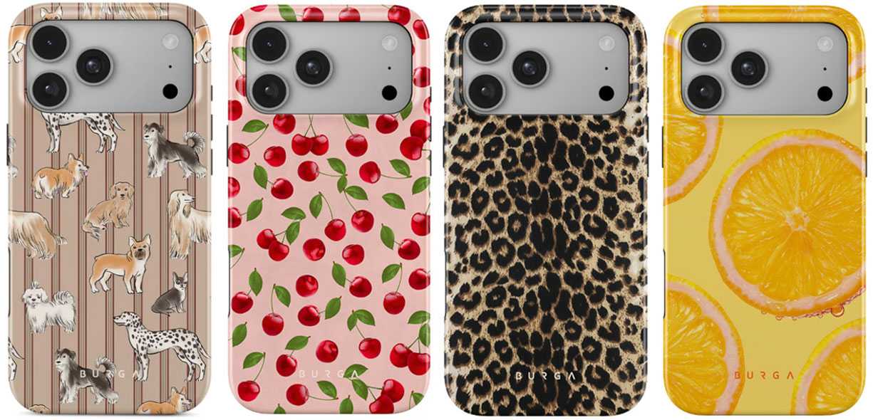 Burga iPhone 18 Pro and 18 Pro Max cases