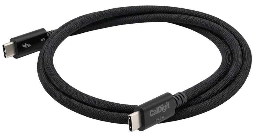 CalDigit Thunderbolt 5 Pro Cable 1.5m 4.92 ft Braided