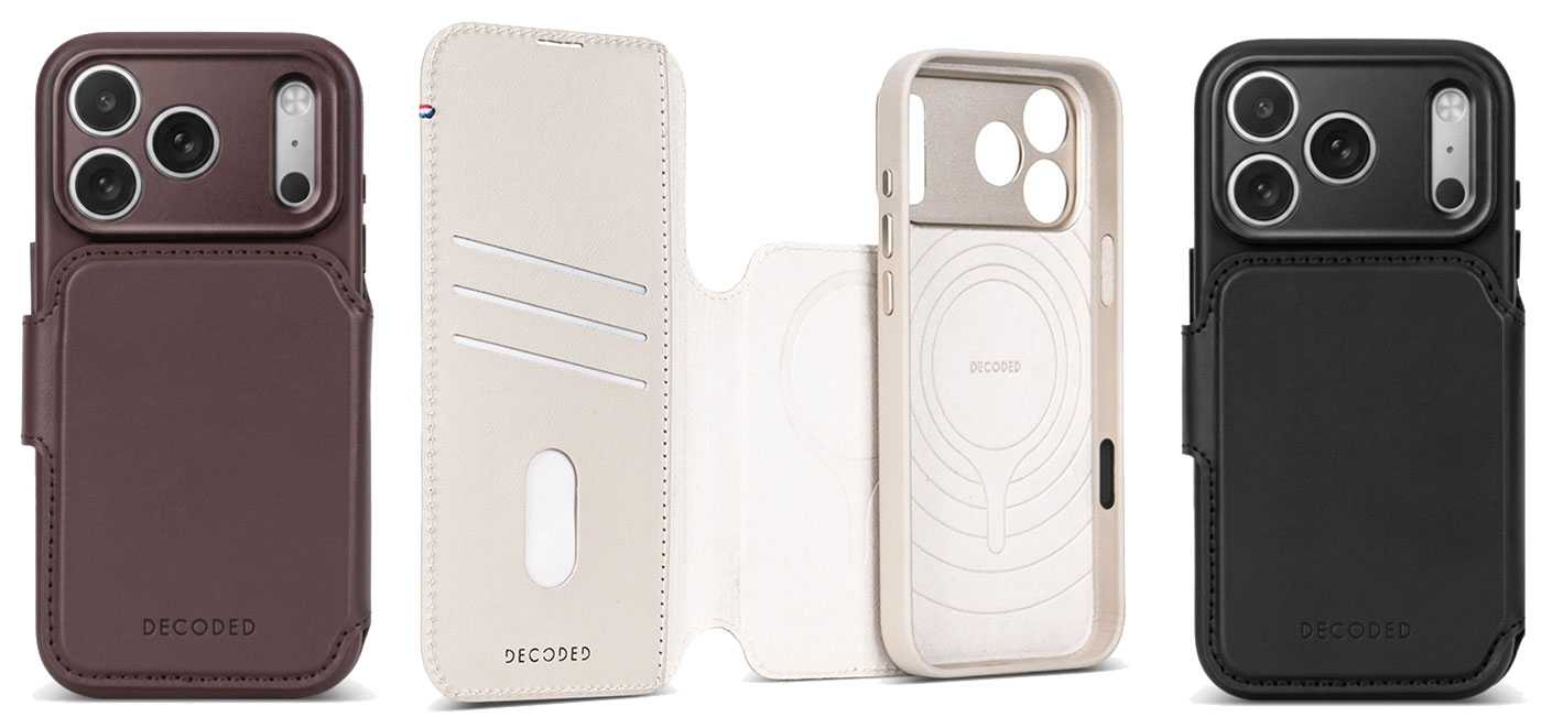 Decoded Leather Detachable Wallet Case – remove wallet flap if you fancy