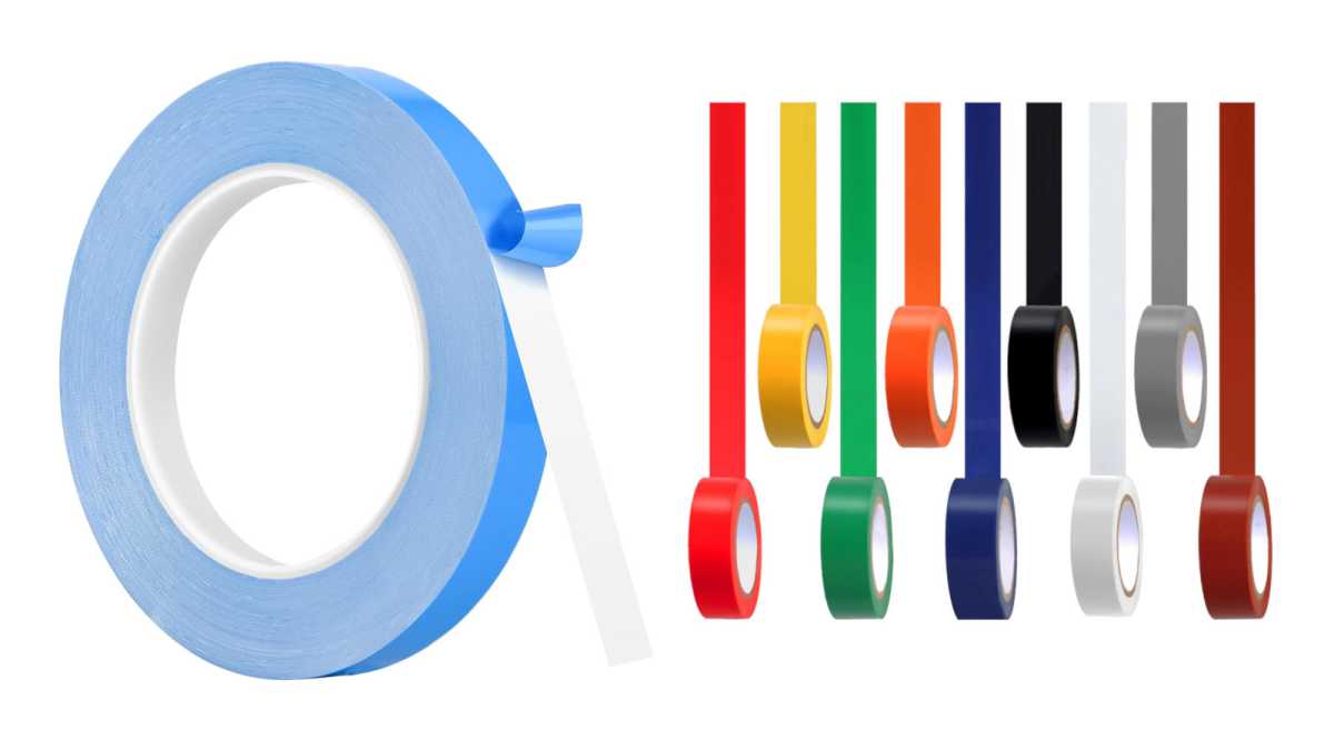 Double-Sided and Color-Coded Tape