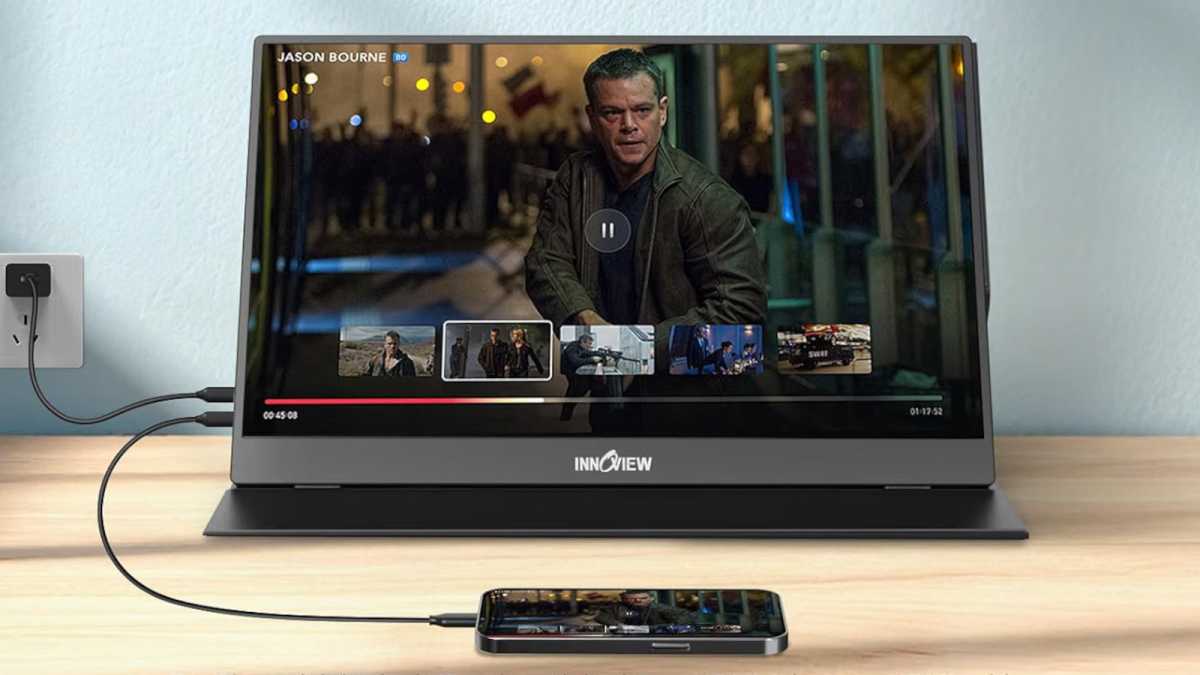 InnoView 15.6-inch portable monitor