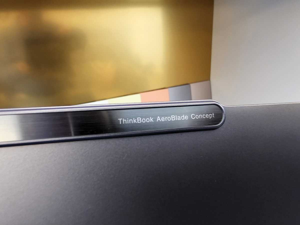 Lenovo ThinkBook AeroBlade concept logo