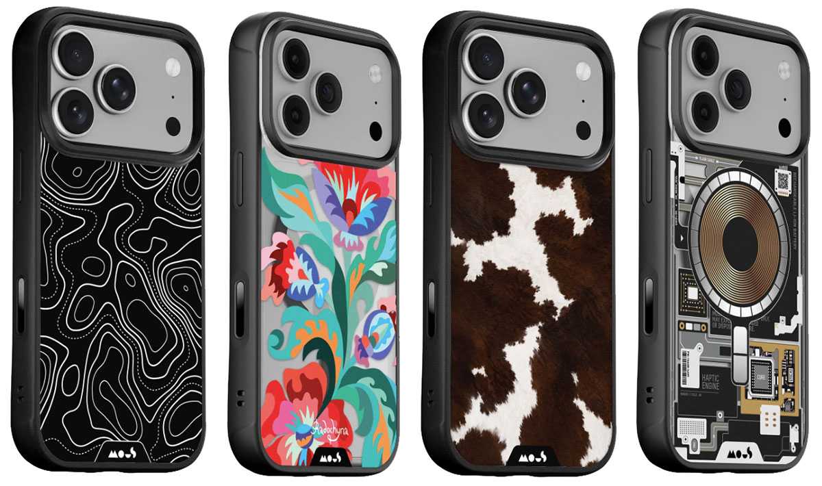 Mous Printed Collabs cases – Clear case with printed designs