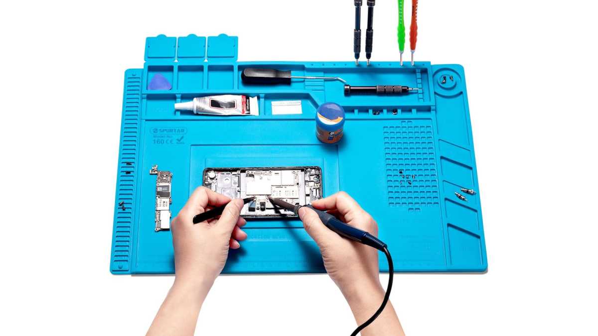 Spurtar Silicone Soldering Anti-Static Mat