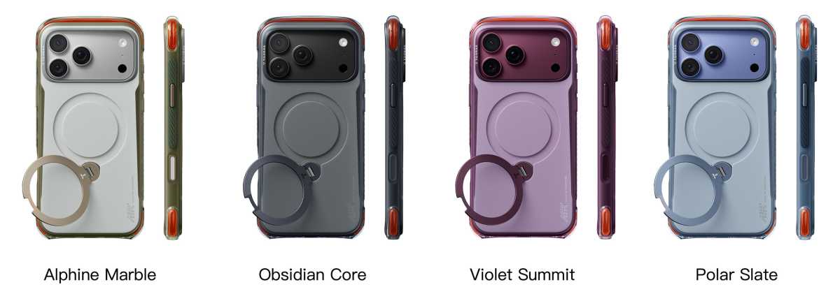 Torras iPhone 18 colors with phone case 01