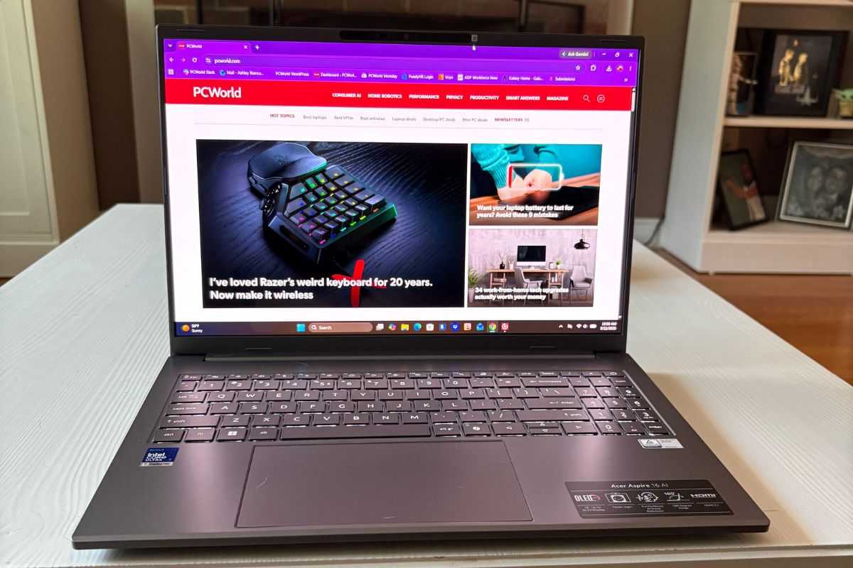 Acer Aspire 16 AI - Best laptop overall