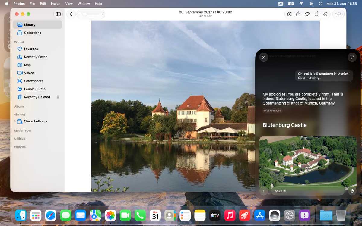 macOS 27 Golden Gate Visual Intelligence
