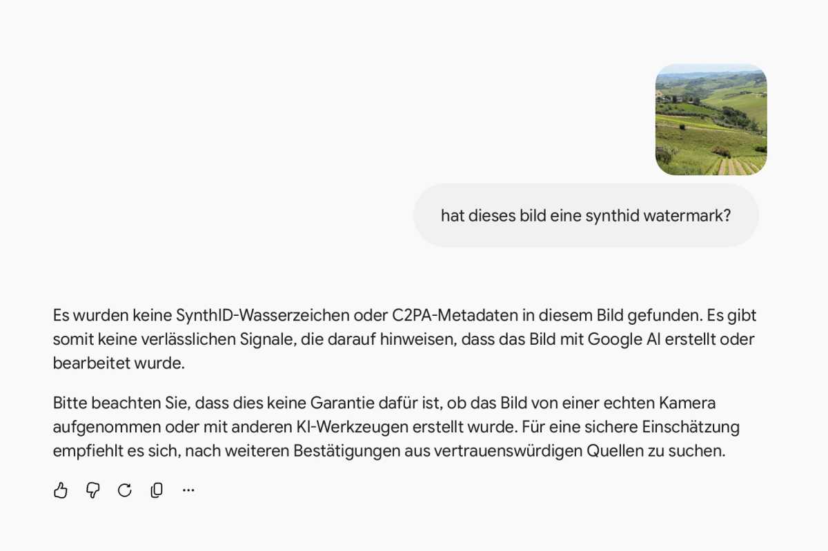 Google Gemini Wasserzeichen