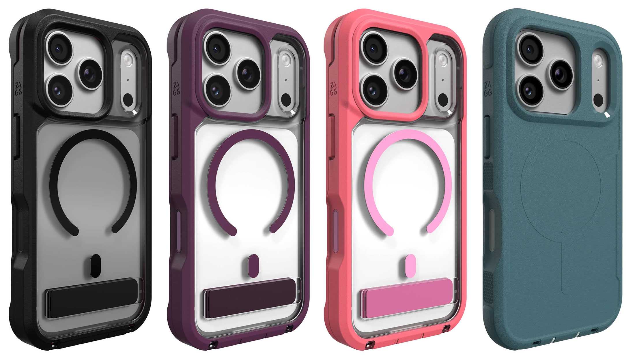 Zagg Ranier and Teton Cases for iPhone 18 Pro