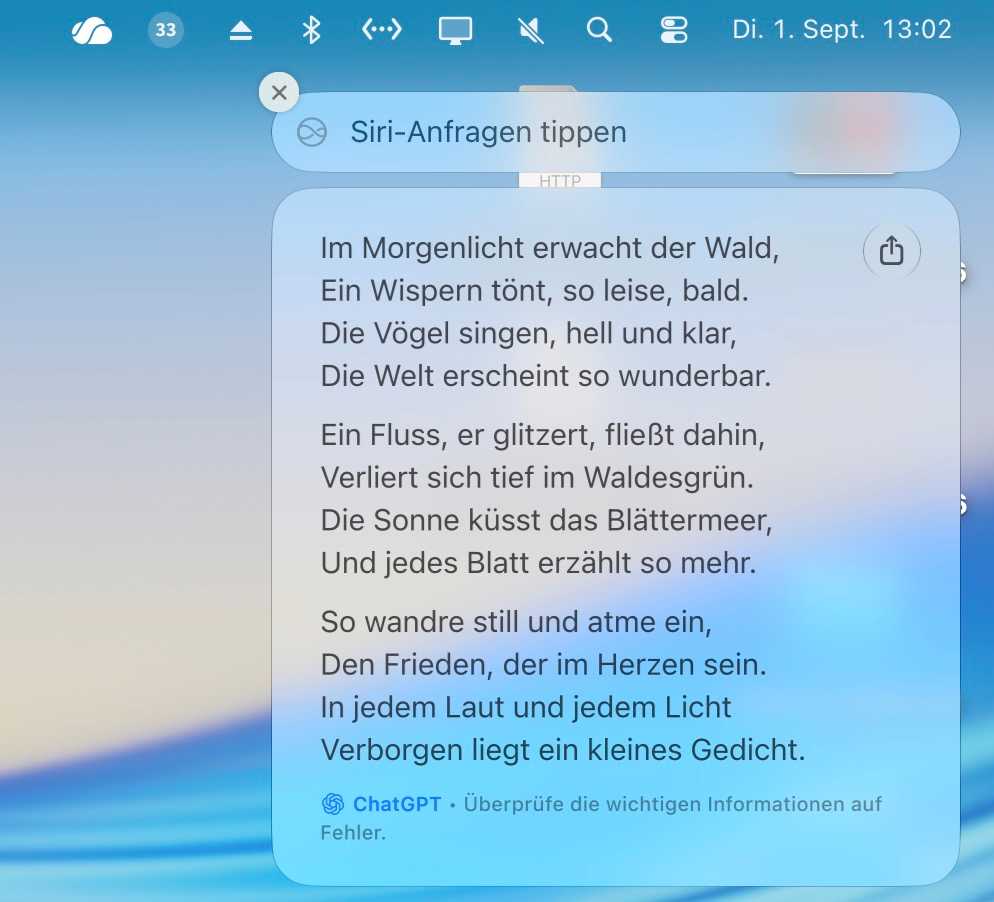 Gedicht ChatGPT