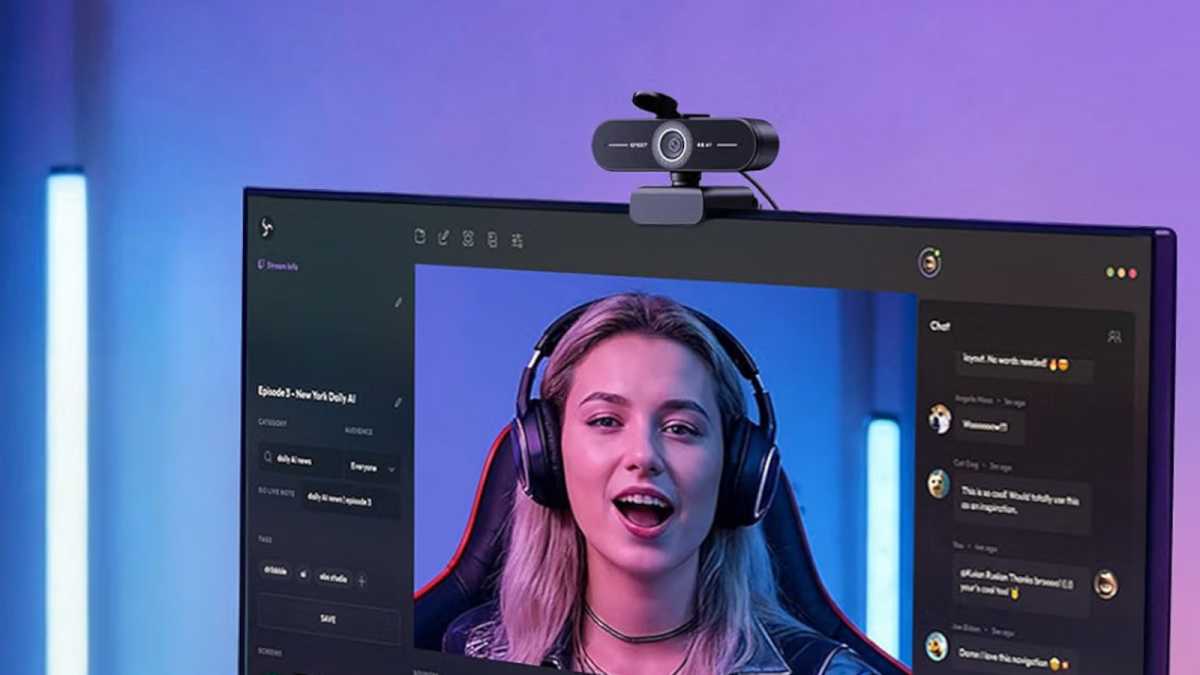 eMeet C60E 4K webcam