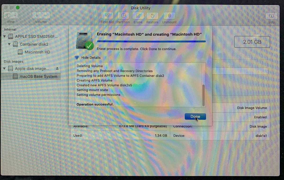 Erasing a Mac