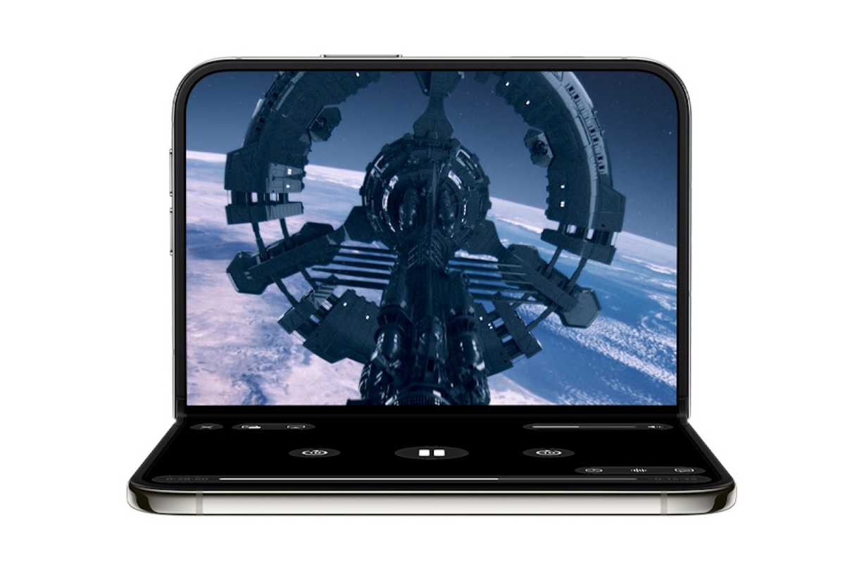 iPhone Duo laptop