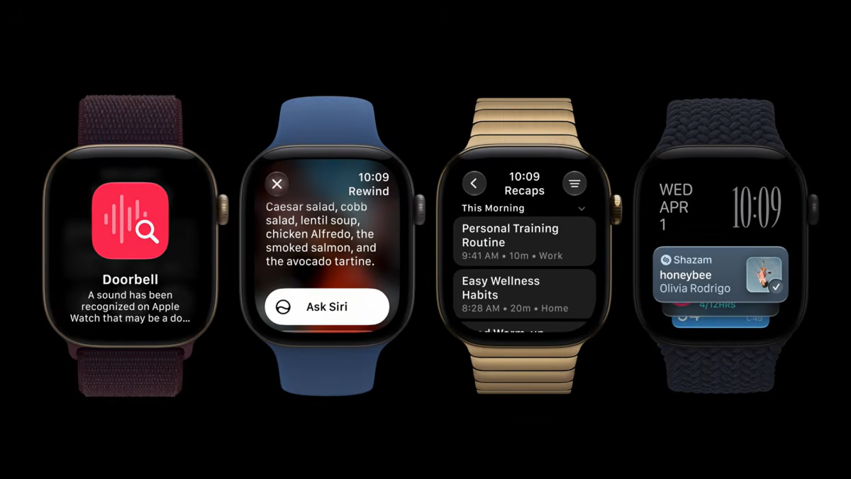 Geräuscherkennung direkt auf der Apple Watch