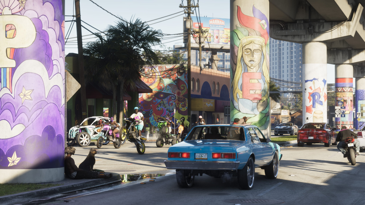 GTA VI city cars screenshot