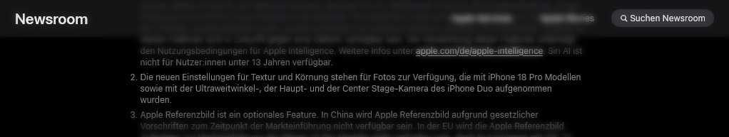 iOS 27: Apple beschränkt neue Fotostile auf iPhone 18 Pro und Duo