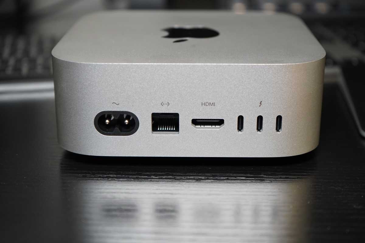 m5 pro mac mini back ports