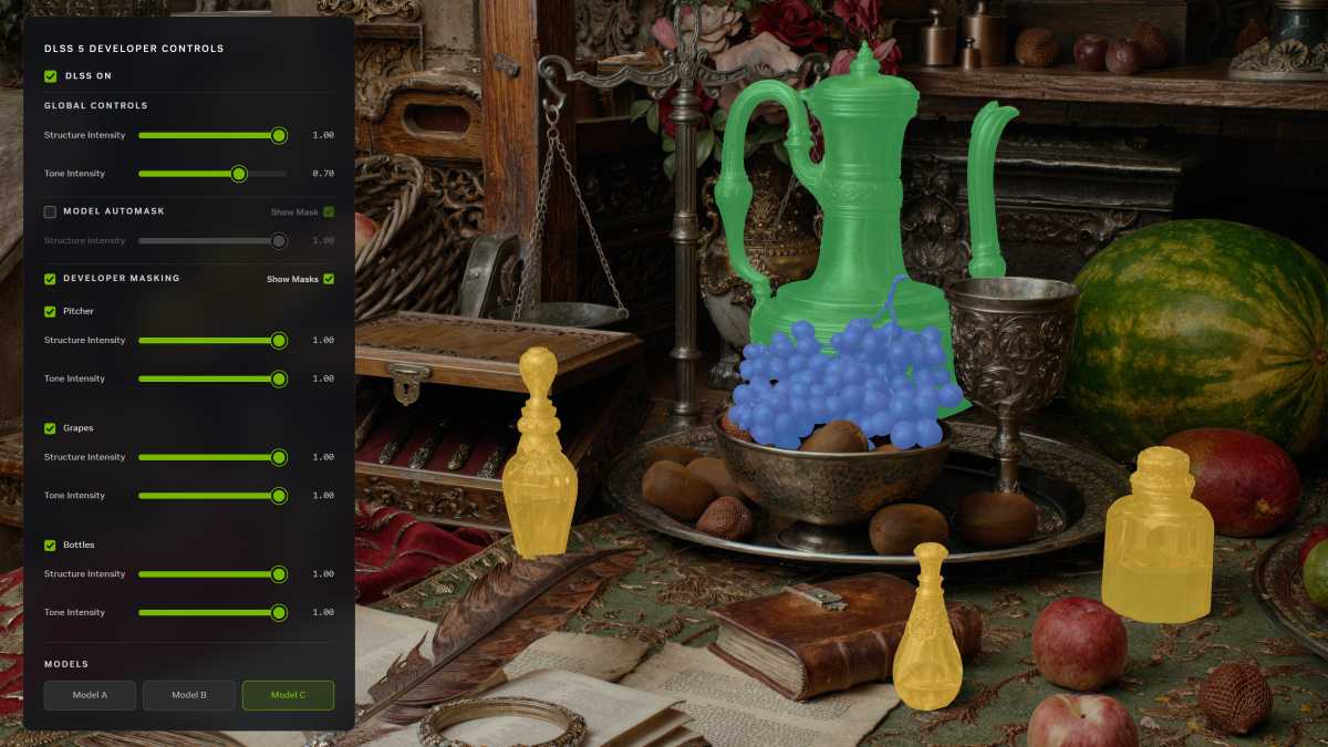 nvidia dlss 5 offers engine level masking