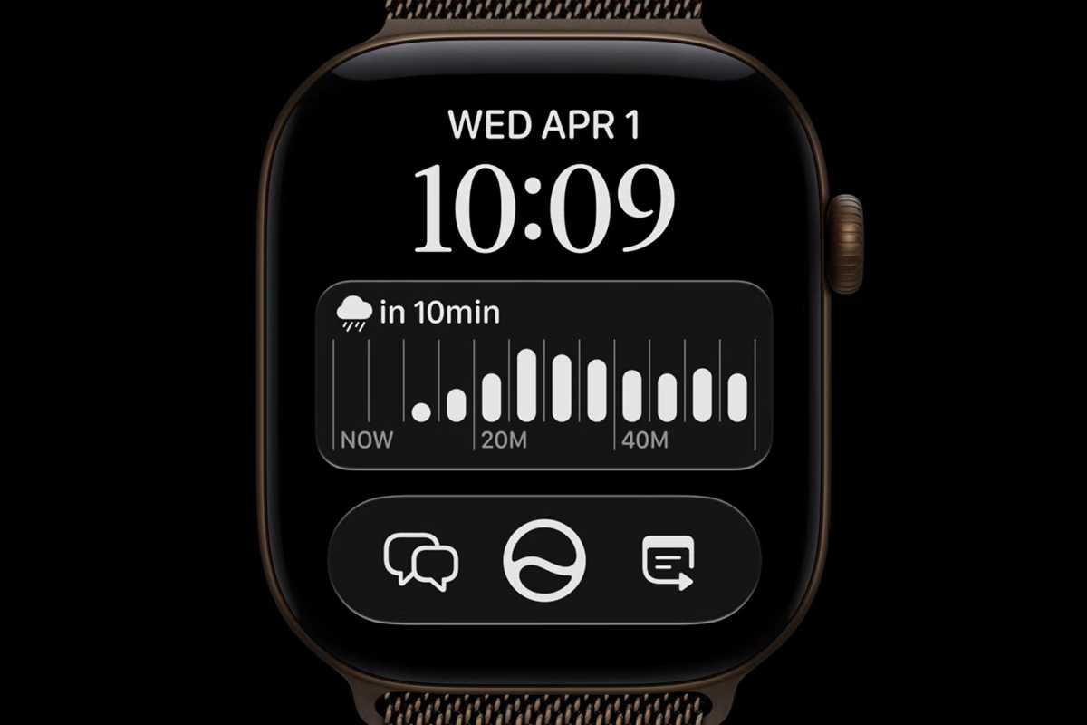 Siri Modular face on the Apple Watch Series 12