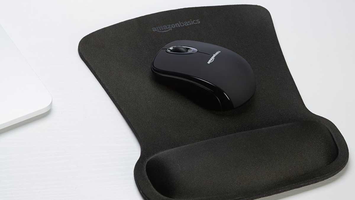 Amazon Basics Ergonomic Mouse Pad Wrist Rest