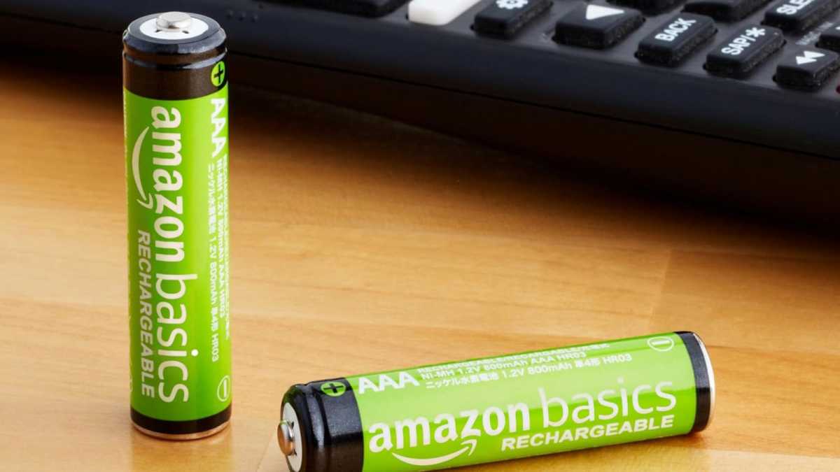 Amazon Basics Rechargeable AAA NiMH Batteries