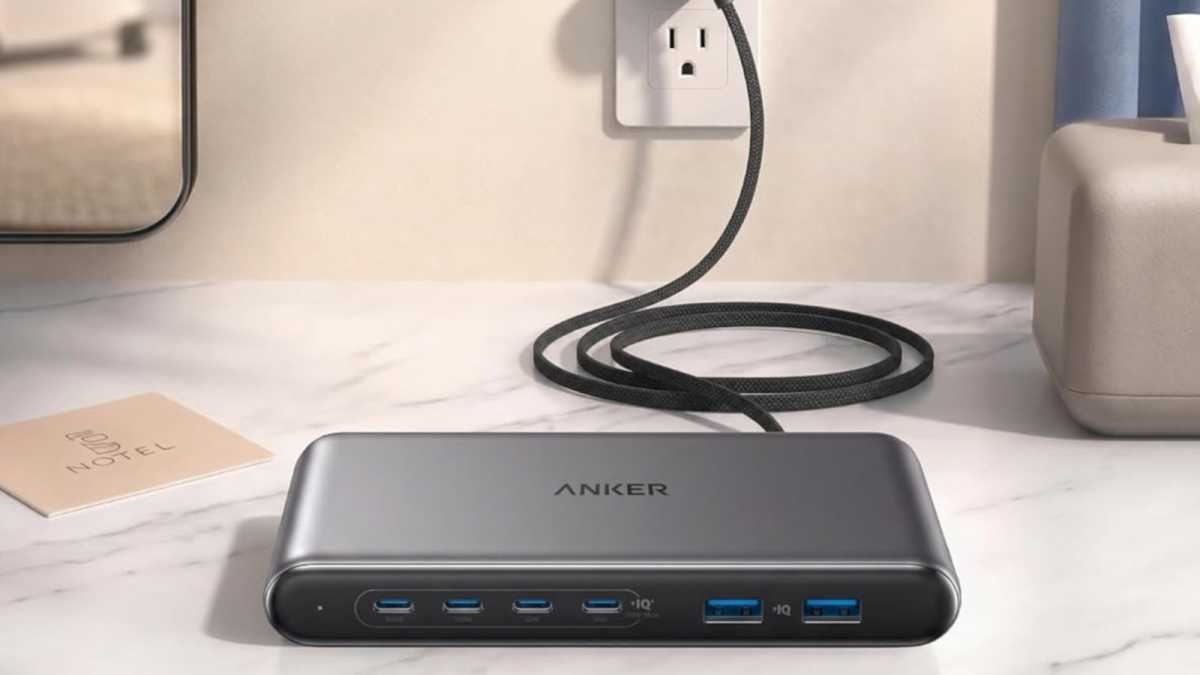 Anker 150W 6-Port Slim Charging Station