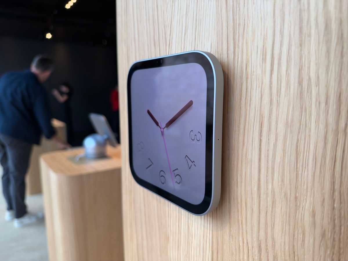 HomeView mounted on a wall