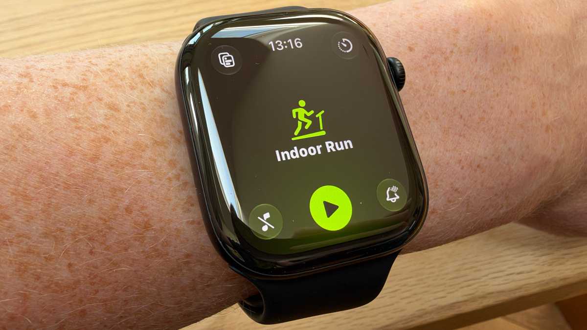 Workout app on the Apple Watch Series 12