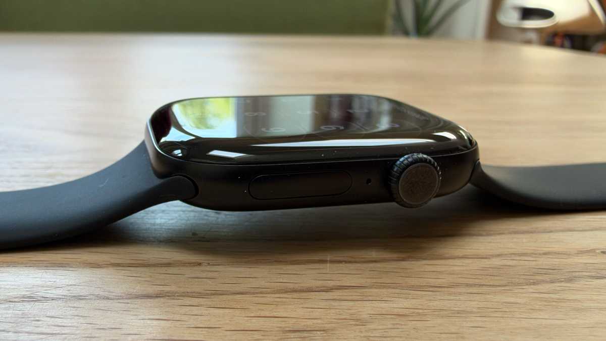 Apple Watch Series 12 side view