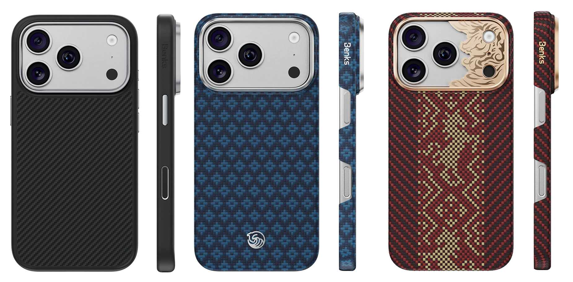 Benks ArmorPro Case – Kevlar patterns in Pro & Air