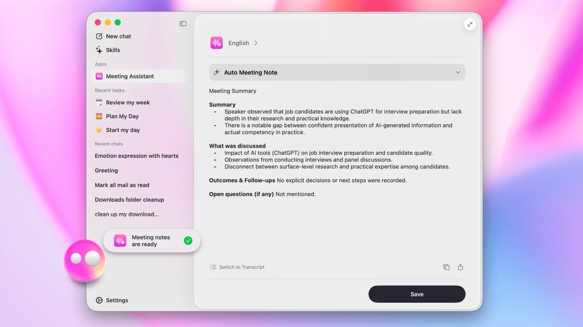 MacPaw Eney AI Assistant
