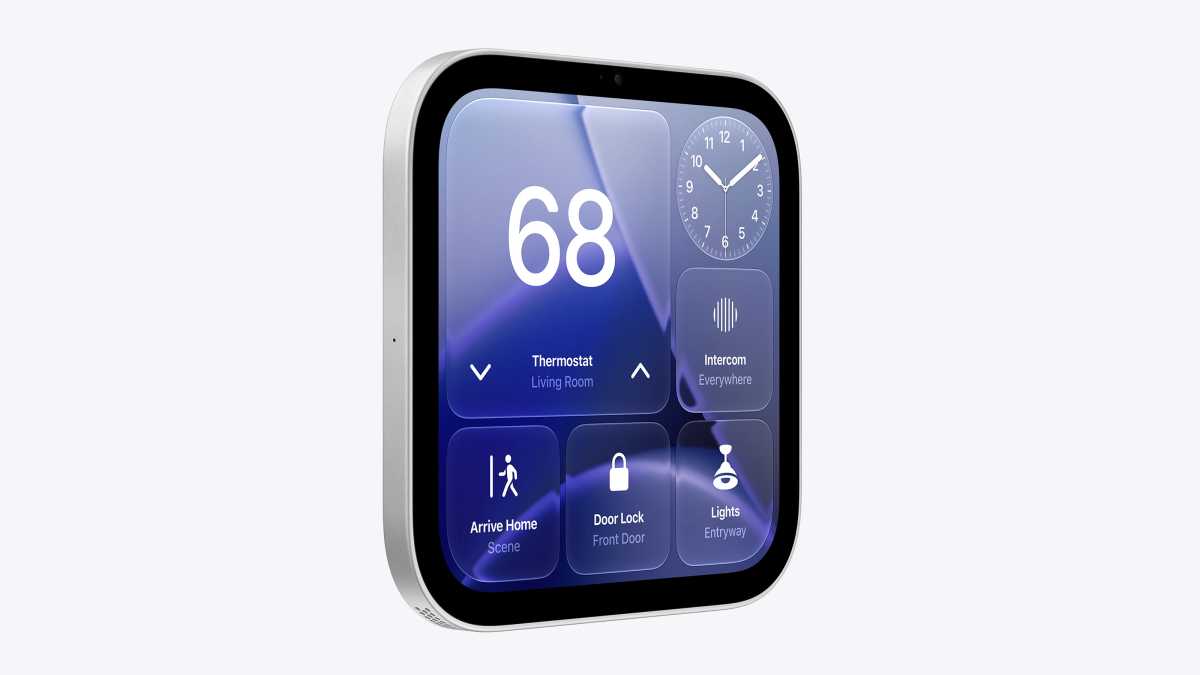 Wall-mounted version of HomeView
