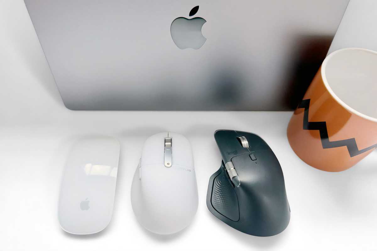 INFTYLAB BenQ M Mouse with Apple Magic Mouse and Logitech MX Master 4