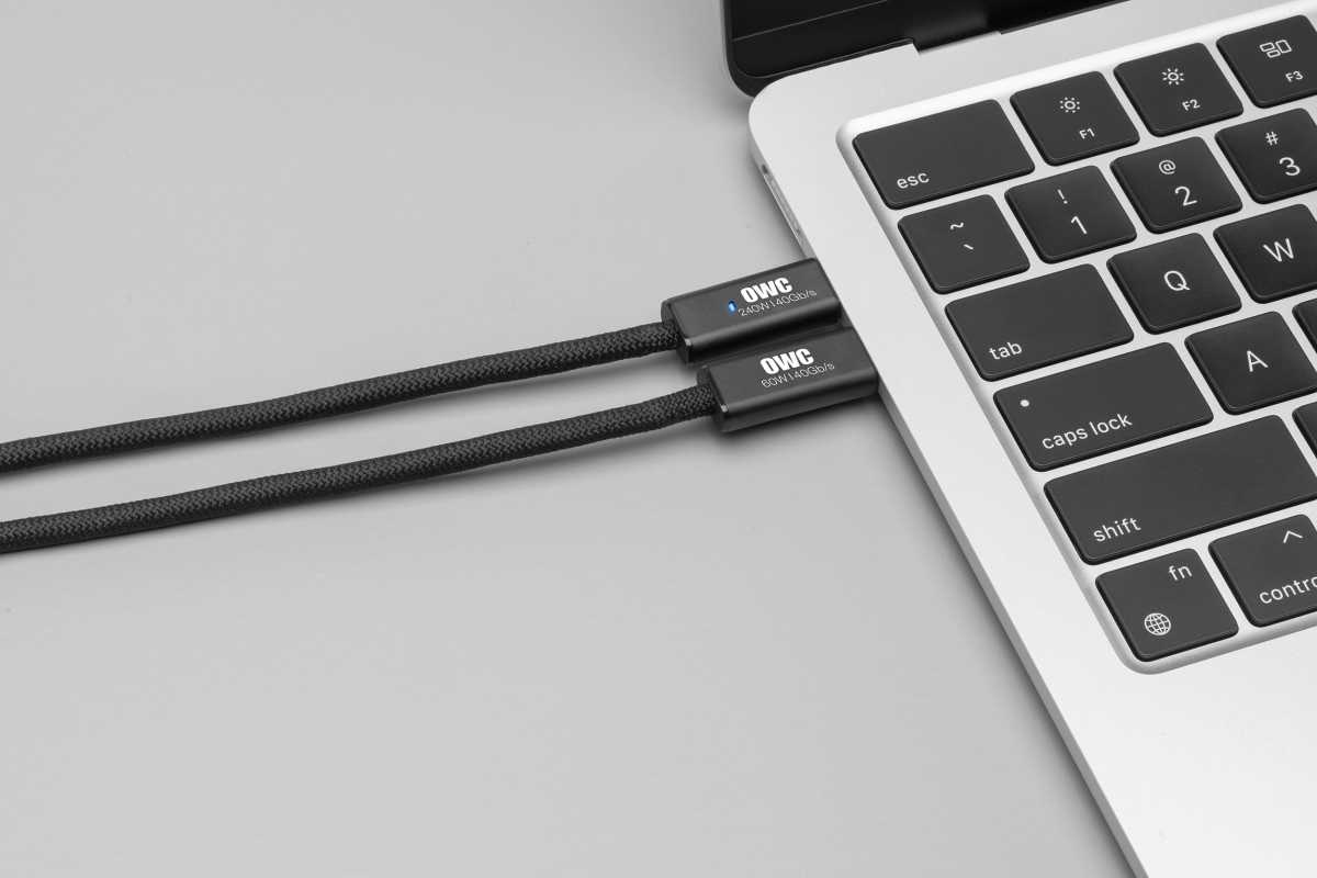 OWC 40Gbps Active Optical Cable MacBook