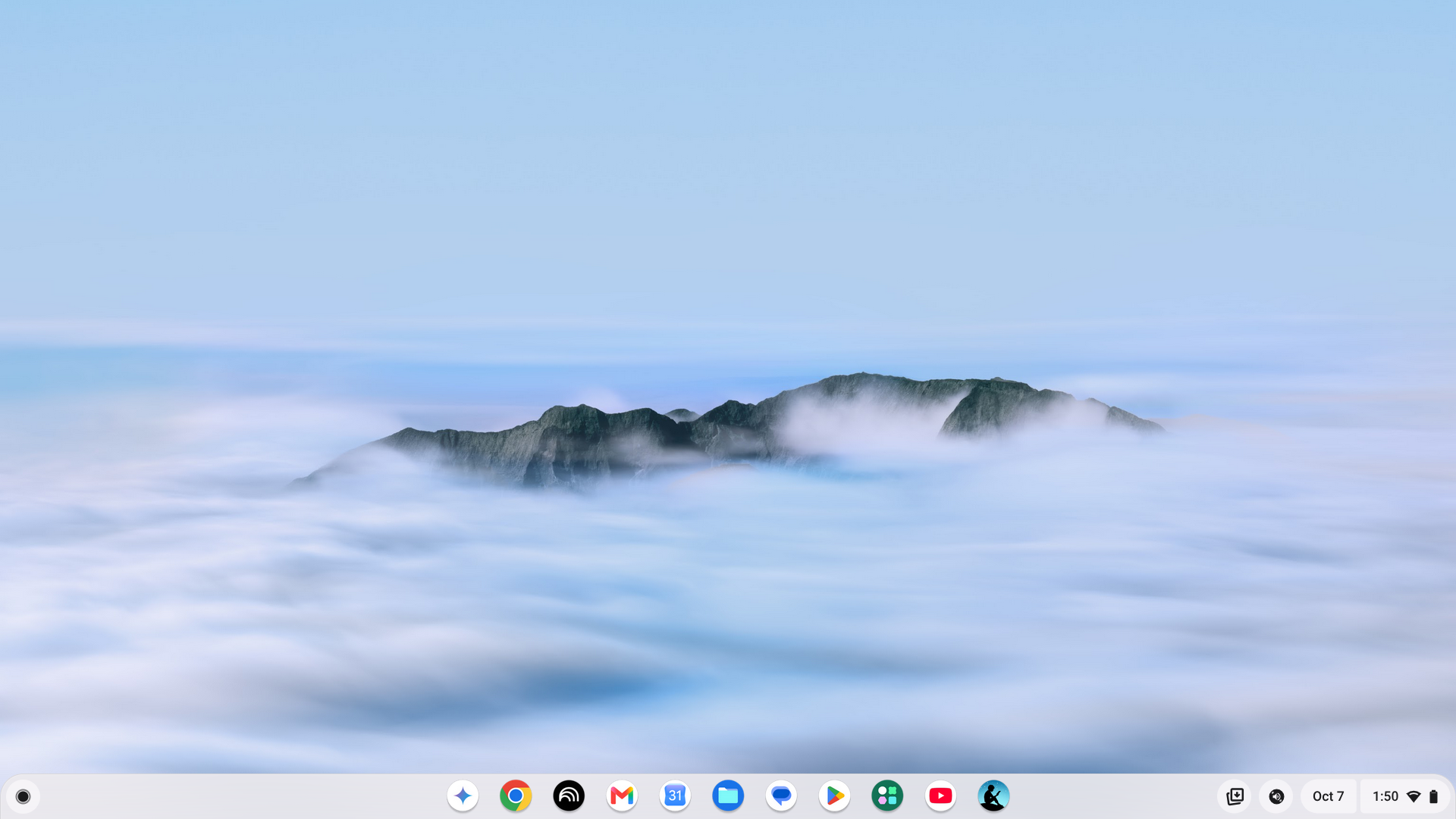 Google Chromebook desktop