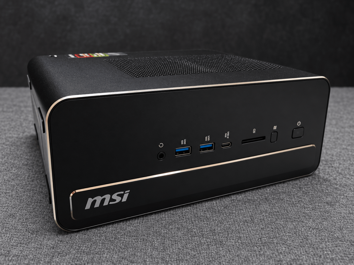 Test MSI PRO MAX EDGE AI  - chassis