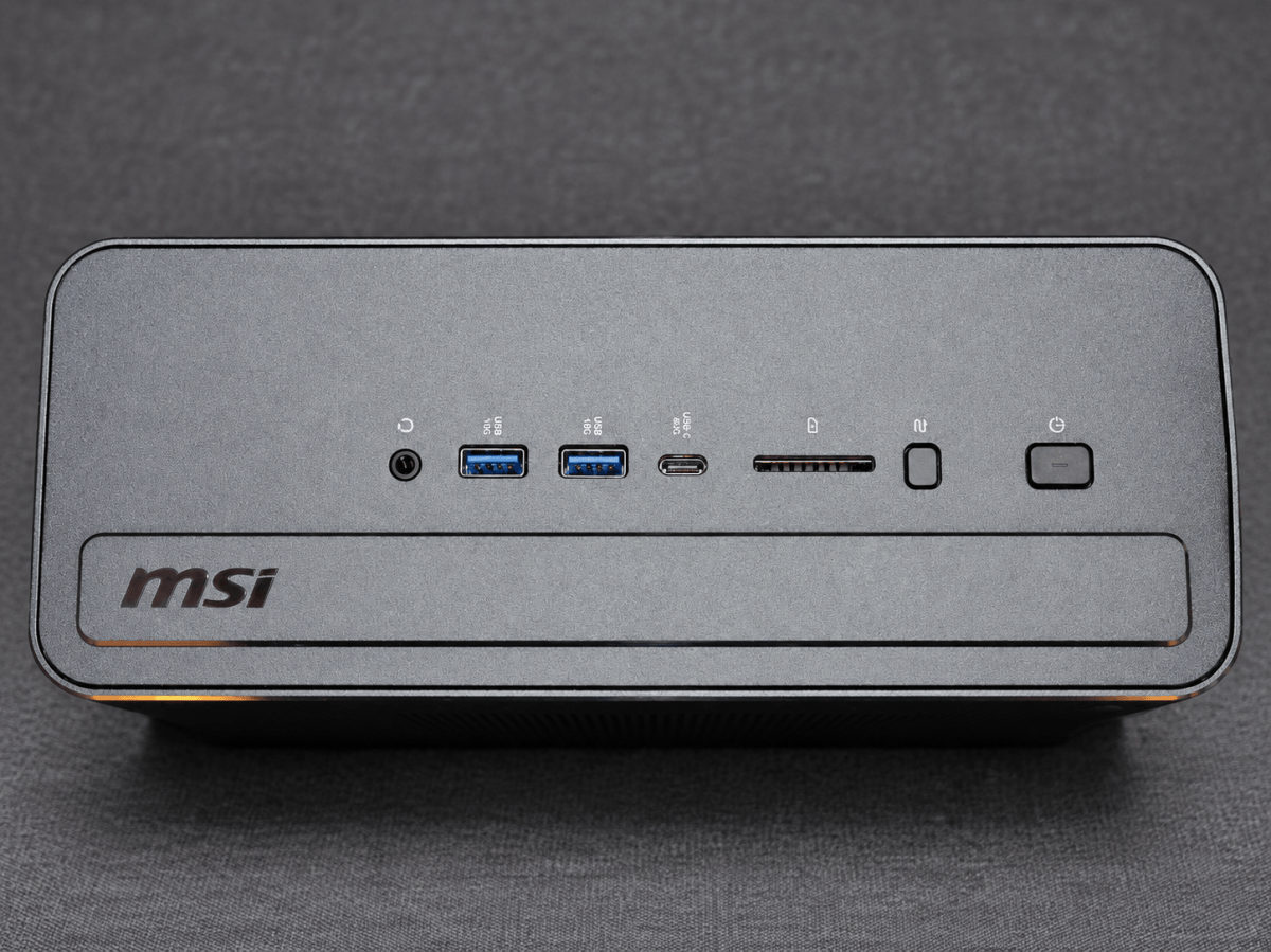 Test MSI PRO MAX EDGE AI  - vorne