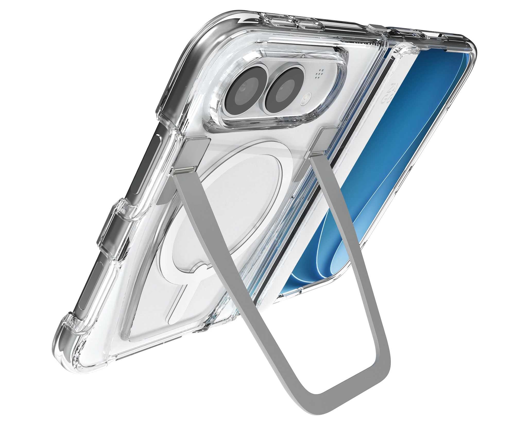 Zagg Crystal Palace Snap KS Case for iPhone Duo: Best clear case with a stand