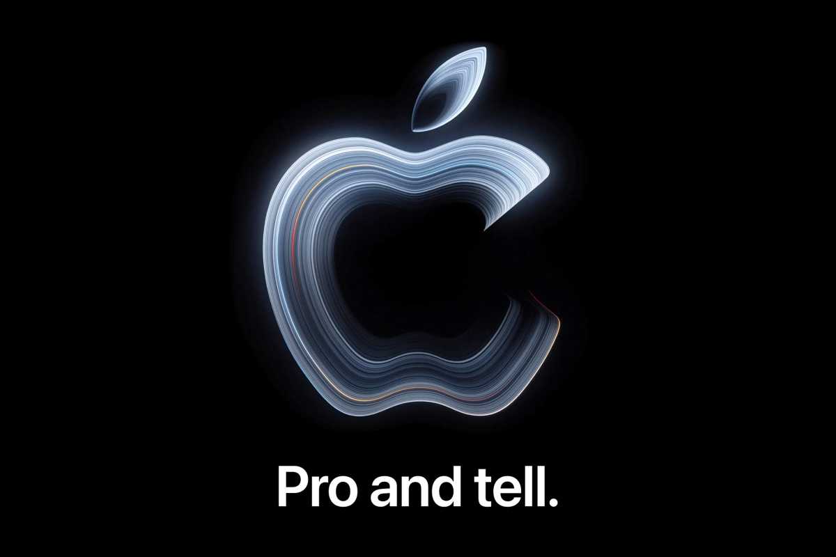 Apple Pro and Tell event invite