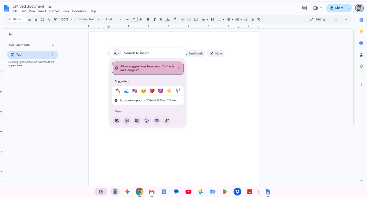 Googlebook Caps lock key shortcut
