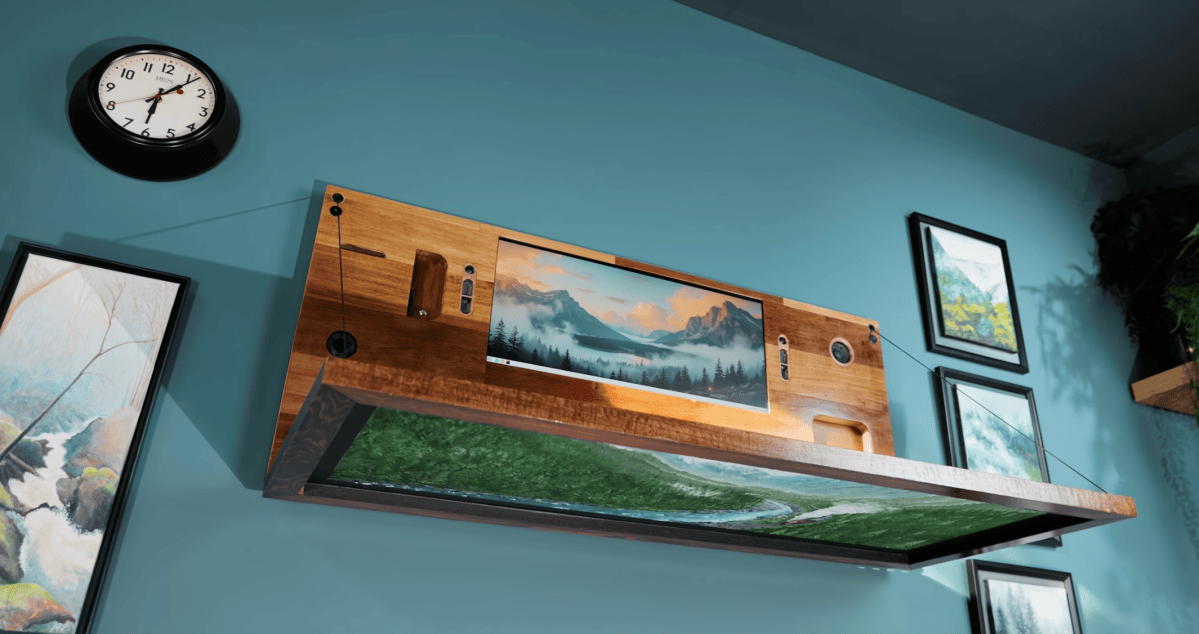 PC hidden in a painting by DIY Perks