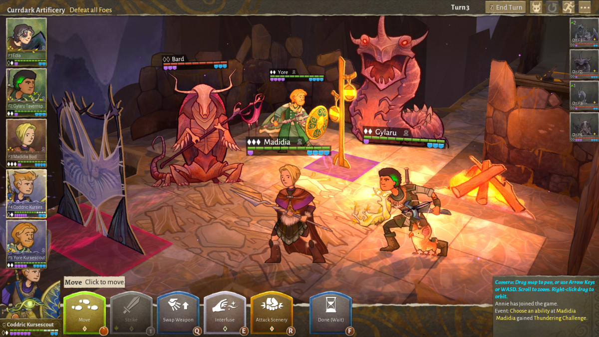 Wildermyth game screenshot