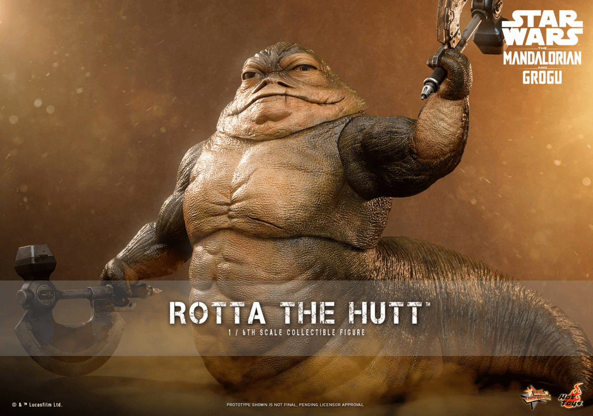 Rotta the hutt action figure 