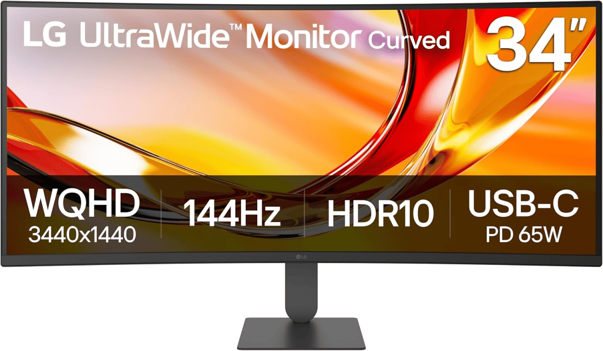 LG 34 inch USB-C monitor 34U640B-B