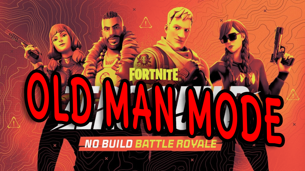 Fortnite Zero Build mode ("Old Man Mode")